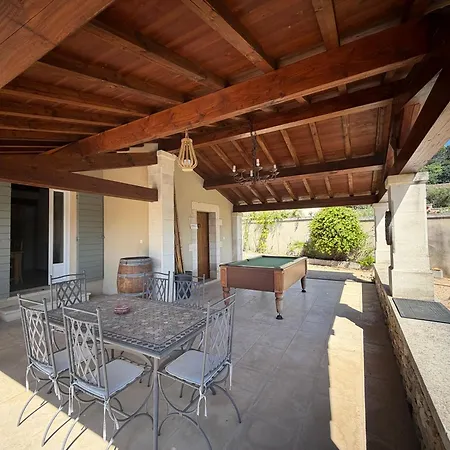 Maison Calme Chaleureuse Avec Piscine Pres De Uzes * Serviers-et-Labaume